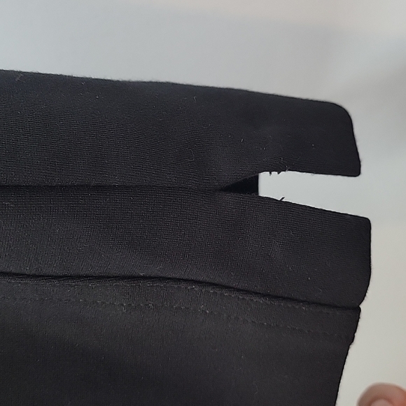 Express black leggings Faux back pockets 6469 high wiasted - Picture 9 of 9